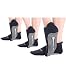 "Be Amazing", Pack of 3, Tricorn Black, Non Skid, Barre, Pilates, Yoga, Maternity Socks, Non Slip, Grip Socks