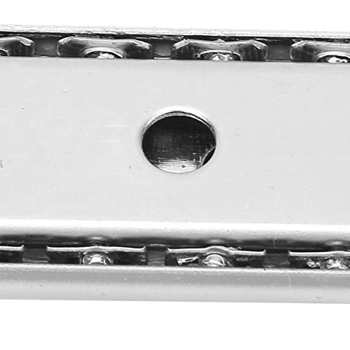 Toetsenbordladegeleiders, bureaulade schuifrailbeugel voor thuiskeuken, 2 stuks(one size-wit) - Image 5