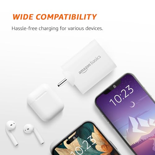 Image of amazon basics 65W Type C Port Charger | Speed Technology | Laptop & Mobile Charging Support | GaN Technology