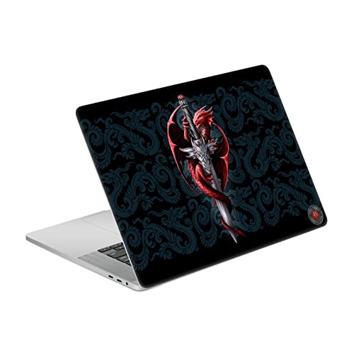Skin vinyle MacBook Pro 16 A2141 évite les rayures avec le style dragon de Anne Stokes