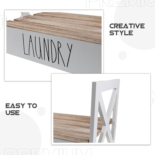 Espaces de Buanderie Rangés avec la Solution Gain de Place - 4