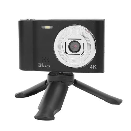 Photo -Dideo -Camera, USB C C Cable Cargador CMOS -Sensor Cámara Compacta de 800 MAh Li Batería para Fotografía Al Aire Libre (64GB)