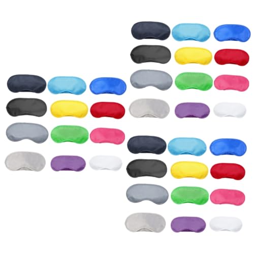 Masque de sommeil multicolore confortable pour voyage maison enfant et adulte