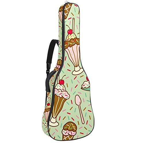 Sac à dos guitare acoustique avec organiseur de sac intégré et étanche