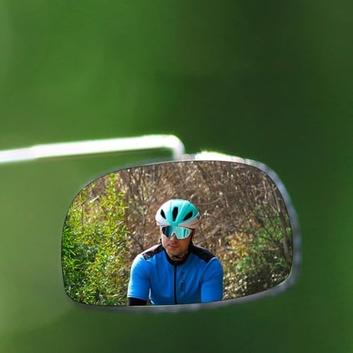 Practical Rear View Eyeglass Mirror for Cycling Helmet, Strong and - Image 3