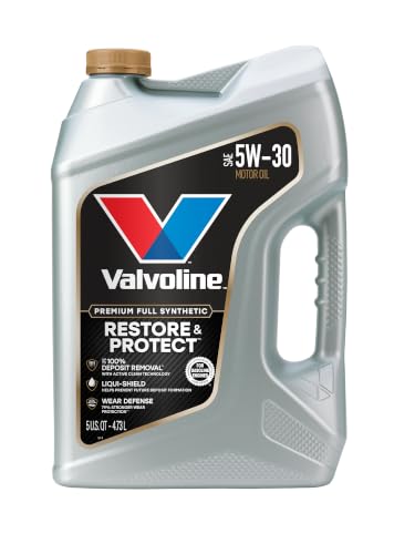 Valvoline Restore & Protect Full Synthetic 5W-30 Motor Oil 5...