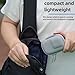 Flymile Carrying Case for DJI Osmo Action 5 Pro/4/3, Small Storage Bag for GoPro, PU Hard Travel Protector Case for Insta360 Ace/Ace Pro/2 with Wrist Strap & Carabiner Protective Accessories(Grey)