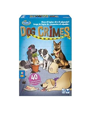 ThinFun - Smart Games Dog Crimes | Juegos De Mesa para 2 | Juego De Cartas +1 Jugador | Regalo Original Niños A Partir De 8 Años | Juegos De Mesa Niños | Ya disponible en tu tienda friki favorita! En mundofriki.es!