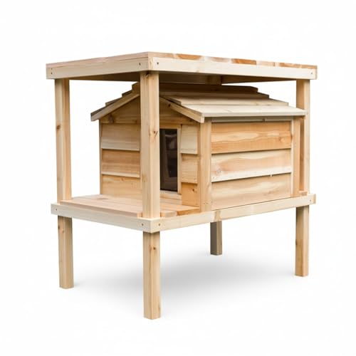 CozyCatFurniture Large Outdoor Cat House
