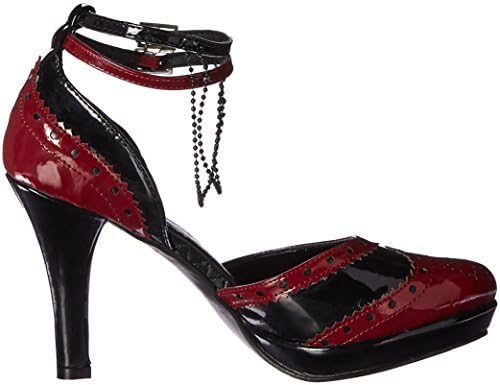 Women's Shoes 4 Inch Heel Pointy Toe Pump (Burgundy;6)