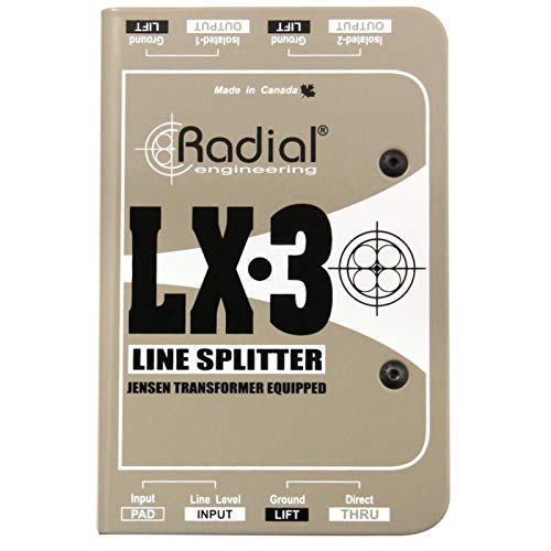 Radial Engineering LX-3 Passive 3 Channel Line Splitter