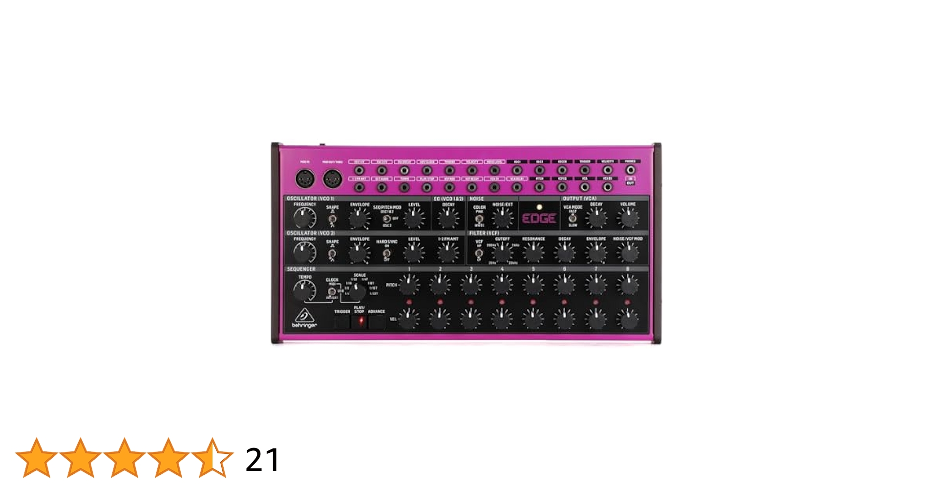 BEHRINGER EDGE セミモジュラー シンセサイザー Behringer | Product | EDGE