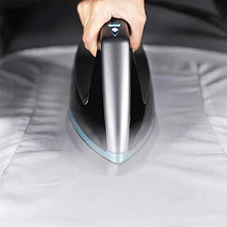 Cecotec Centro di Stiratura Professionale Total Iron 10100 Pro. 2200W, Ferro da stiro a vapore, Centro di stiratura e Ferro da stiro Verticale, 5 Programmi per 5 tessuti, Pressione Vapore 5 bar