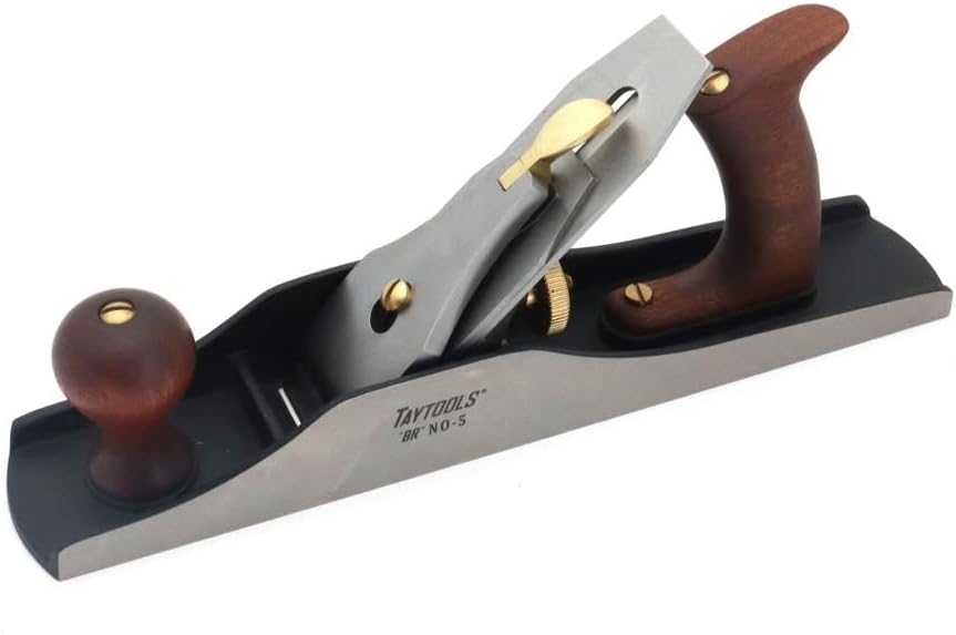 Taytools #5 Premium Bedrock Style Flattop Jack Plane Bench Plane - 14" Sole, 2" Wide Blade Cryo O1 Steel
