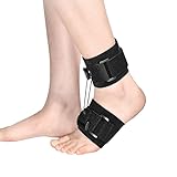 Adjustable AFO Brace for Drop Foot - Left or Right - Improves Walking Gait & Relieves Achilles Tendon Pain - Ankle Foot Orthosis Support (Unisex)