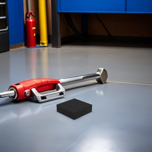 Almohadilla de goma para coche soporte estable elevadores coche 5