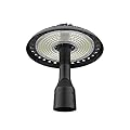 Krled Post Top Light 100W LED Area Light 13000Lm 5500K Pure White (300W Equivalent) Garden Pole Lights Outdoor Post Top Lamp Pathway Pole Light Fixture for Street Yard Garden