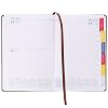 Yardwe A5 Schedule Notebook Business Plan Boek Jaarlijkse Kalender Boek Tijdbeheer Notebook Geel Zacht Leer Praktische…