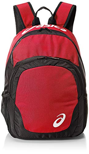 ASICS: Mochila unisex  talla única   color rojo y negro