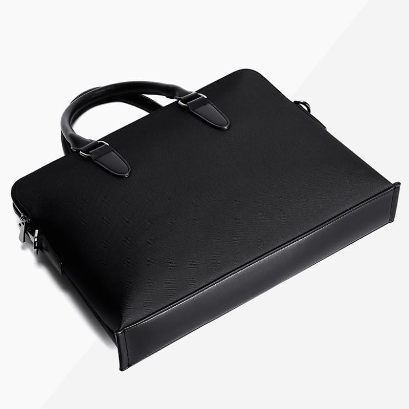 Briefcase Business Men's Oxford Cloth Shoulder Bag Large Capacity File Pouch Handbag Laptop