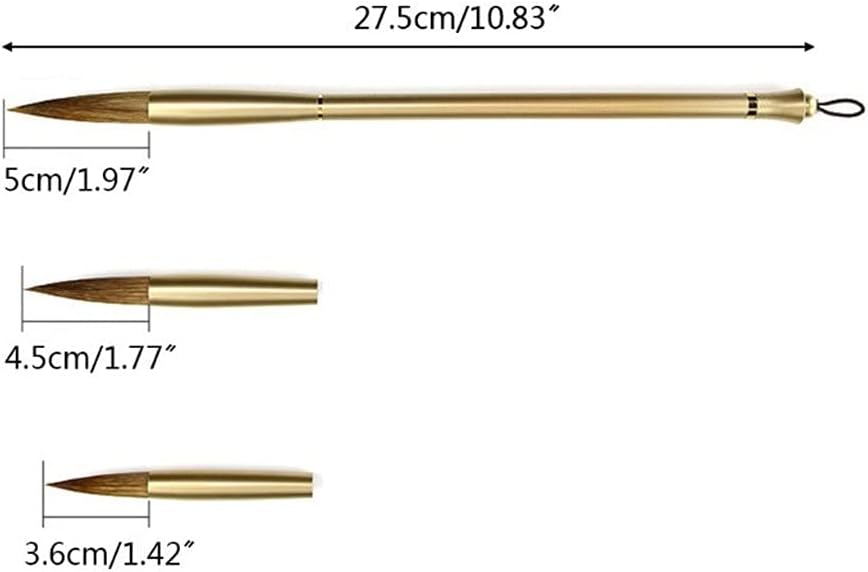 Calligraphy Paintbrush Brush Pen Regular Script Writing Tool Set Stationery Birthday Gift Box Office School Stationery