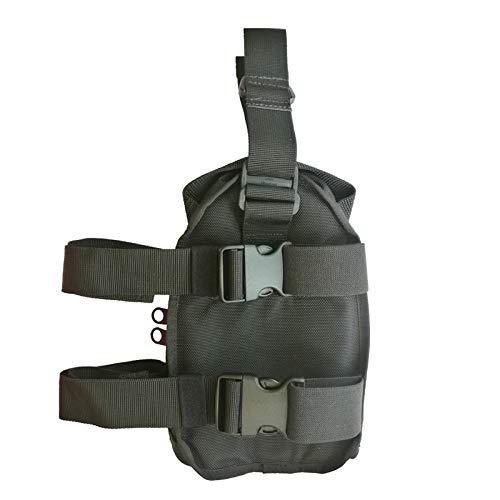 Pochette de Rangement à Glissière pour Plongeur avec Poche sur la Cuisse Sangles de Ceinture de Jambe Sac de Chargement