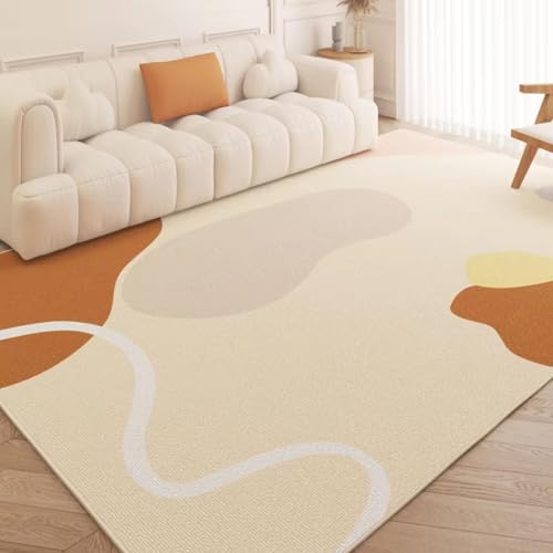 Tapis lavable moderne pour salon et extérieur étanche avec envers antidérapant