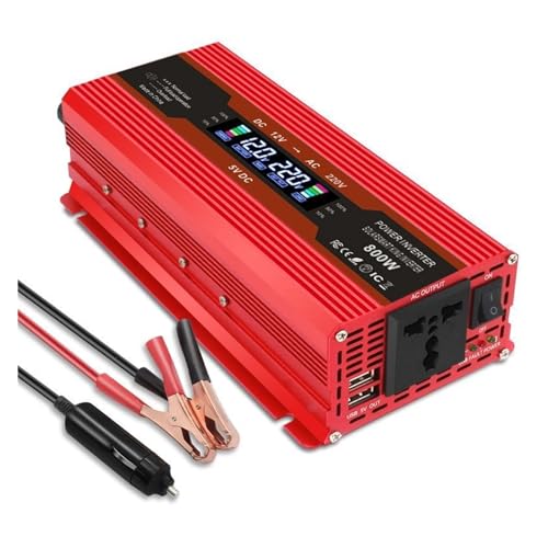 Onduleur 12V 24V à onde modifiée 800W avec écran LCD de contrôle - 4