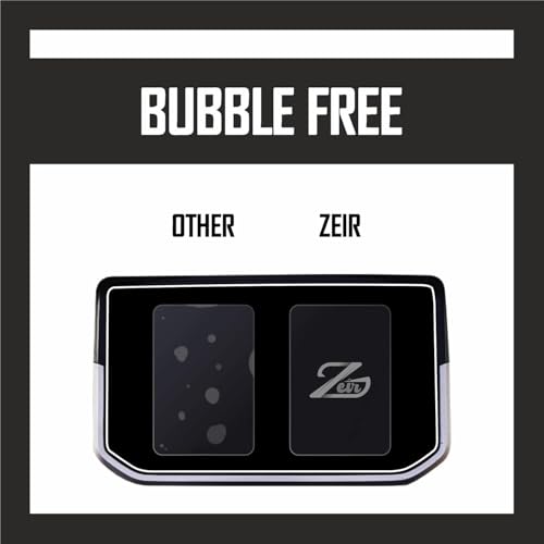 Image of ZEIR Screen Protector Compatible with HERO GLAMOUR X 2026 Digital Meter Scratch Guard For GlamourX | Water Resistant | 9H Bike Instrument Cluster Scratch Cover Accessory 2025+ [Not Tempered Glass] (Glamour X - Pack1)