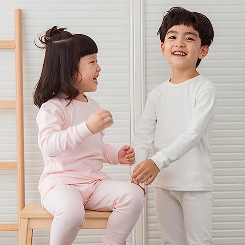 Toddler Girl Boys Crewneck Sweatshirt Long Sleeve Solid Color Pullover Tops Little Kid Fall Winter4