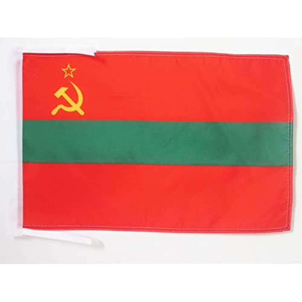 AZ FLAG Bandera de la Ciudad DE Barcelona 45x30cm - BANDERINA BARCELONESA 30 x 45 cm cordeles — view 144