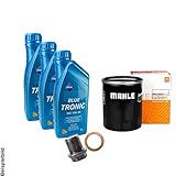 Inhalt: 3x ARAL 14F736 BlueTronic 10W-40 Motorenöl 1 L, 1x Ölfilter, 1x Dichtring, 1x Dichtring, Ölablassschraube