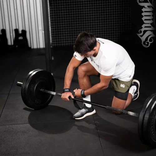 Munhequeira Elástica Alta Compressão Performance Preto Spank
