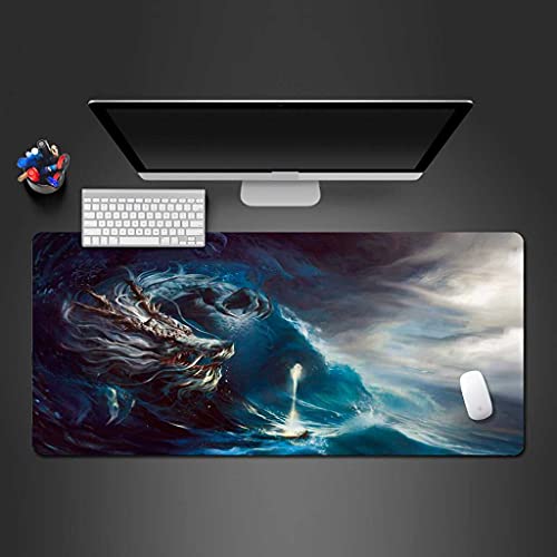 Tapis de souris gamer XXL anti-glissement pour stabiliser votre clavier