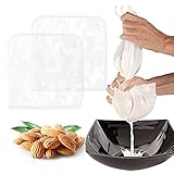 Lavable Y Reutilizable: La bolsa de leche de nuez de calidad es lavable, reutilizable y permanecerá libre de olores y será útil durante más tiempo. La esquina de la bolsa es redonda, este diseño puede ayudar a que el líquido pase rápidamente a través de la bolsa y la bolsa es fácil de limpiar. Lavar con agua tibia y jabón, enjuagar y dejar secar.