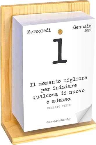 Calendario Geniale 2025. L'Originale. Il Primo con Bonus digitali....