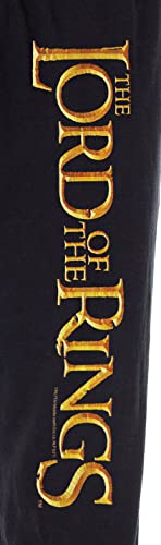The Lord of the Rings Men's Film Trilogy Logo Sleepwear Lounge Bottoms Pajama Pants3