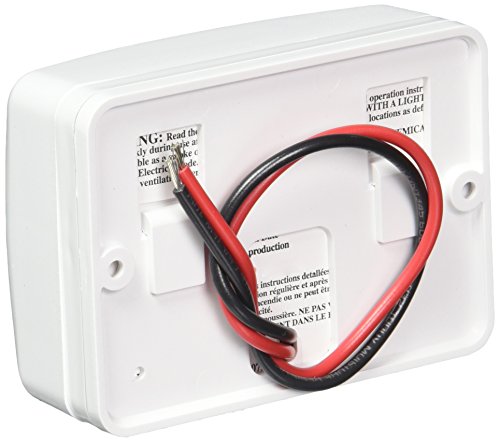 MTI INDUSTRIES 20441PWT 12V Propane/Gas Detector, White