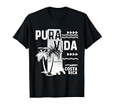 Costa Rica Pura Vida Camisa Retro Costa Rica Camisa Pura Vida Camiseta