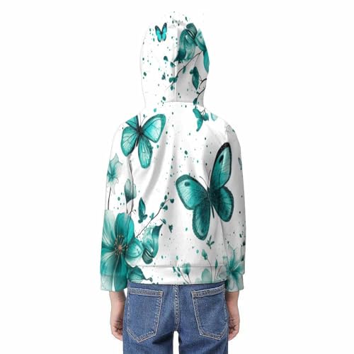 Veste à capuche pour ados résolvant le manque de style avec motif 3D
