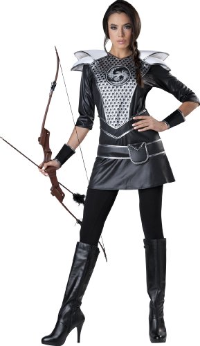 Women's Midnight Huntress Fancy Dress Costume Medium