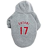 PIKANCHI Angels 大谷翔平 ロサンゼルス エンゼルス プレイヤー犬 服 パーカー 犬服 猫服 マジックテープ コート 防寒 ダウンベスト 犬の服 冬用 ジャケット 犬 服 冬 犬の服 いぬのふく 大型犬 小型犬 中型犬 服 ドッグウェア 裏ボア 暖かい