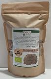 Harina de semilla de chía orgánica, no desgrasada 0,8 kg. 15.6% omega 3