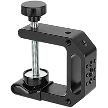 CAMVATE C ClampWiden with Multiple 1/4"-20 and 3/8"-16 Threads 2.25" Neck - 3305