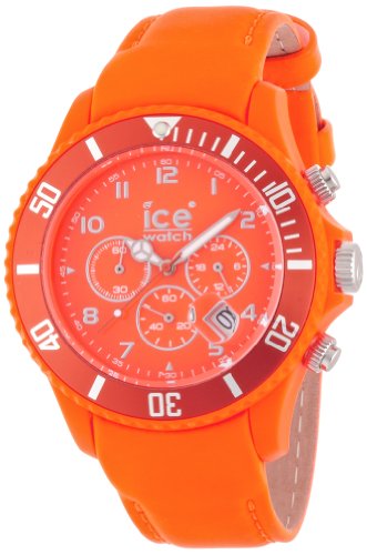 Ice-Watch - Ice-Chrono Matte - Big 48 - Fluo Orange - Leather