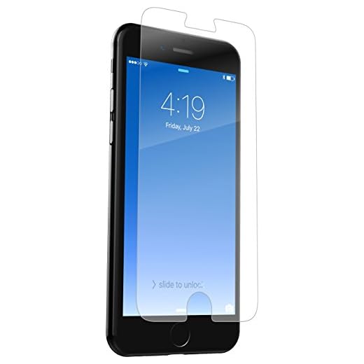 ZAGG InvisibleShield Sapphire Defense – Hybrid Glass Screen Protector for Apple iPhone 7 / 6s / 6 (IP7SDC-F00)