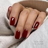 Zoom IMG-1 jmeowio unghie gel adesive rosso Zoom IMG-1 jmeowio unghie gel adesive rosso