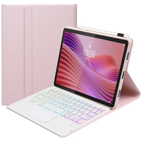 Keyboard Cover Case for Lenovo Tab K10 Gen 2 10.1" (TB311FU / TB311XU), Wireless Bluetooth Keyboard Folio Case | Backlit Keyboar