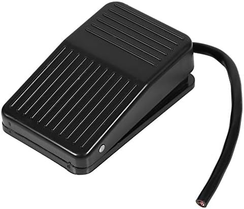 Gebildet 2pcs 250VAC 5A Momentaneo Interruttore A Pedale,Antiscivolo Industriale - Foto 6