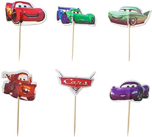 Lot de 24 décorations pour cupcakes « Happy Birthday » Cover